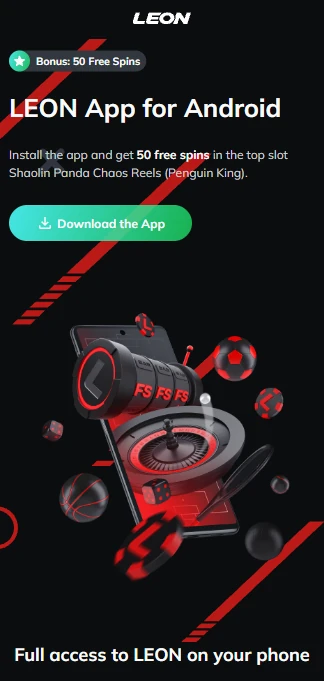 LEON Casino APK Download